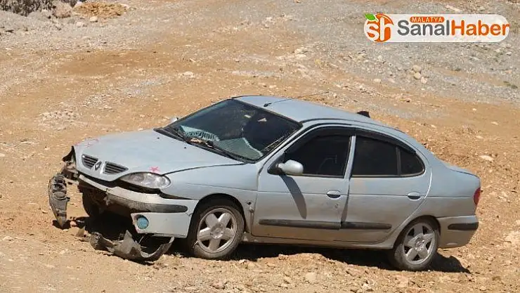 Otomobil şarampole yuvarlandı: 3 yaralı