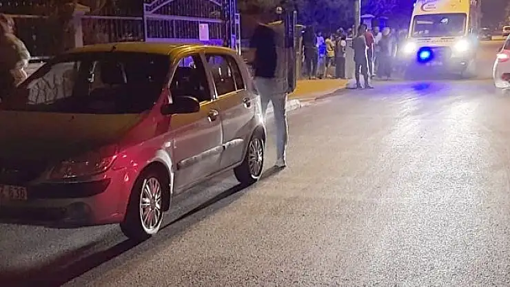 'Otomobil yayaya çarptı: 1 yaralı'