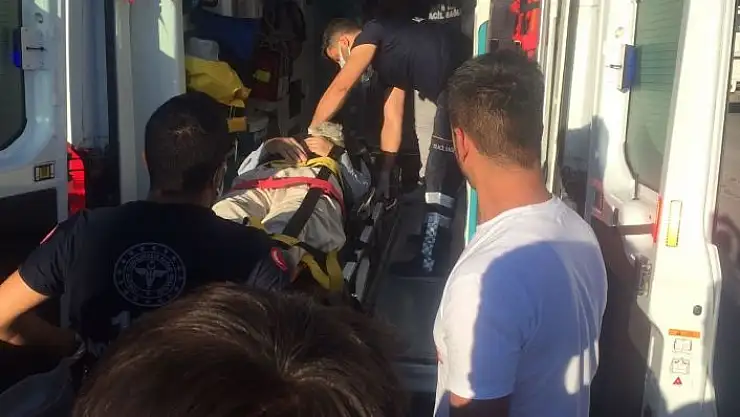'Otomobilin çarptığı yaya yaralandı'