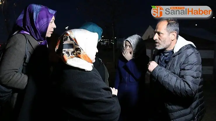 (ÖZEL) Manevi Destek Ekibi deprem bölgesinde