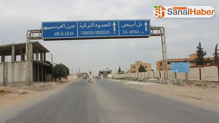 (ÖZEL) TSK'nın teröristlerden aldığı Tel Abyad'da siviller evlerine dönmeye başladı