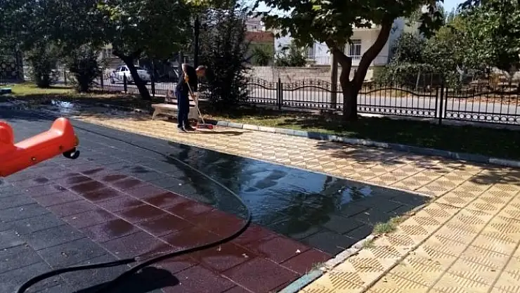 'Parklar pırıl pırıl hale getiriliyor'