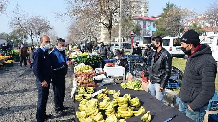 'Pazar yerleri denetlendi'