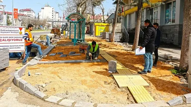 'Pazarcık ilçesine üstyapı çalışmalarına başlandı'