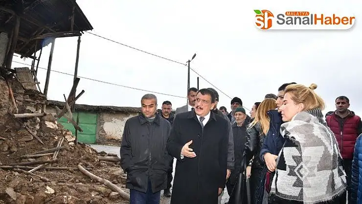 Perihan Savaş Malatya'da deprem bölgesinde