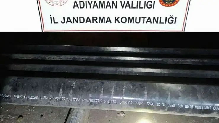 'Petrol borularını çalmaya çalışan şahıs yakalandı'