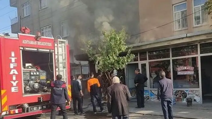 'Pide fırınında çıkan yangın paniğe neden oldu'