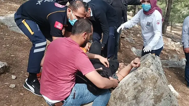 'Piknik yapan polis, bıçakla hayat kurtardı'