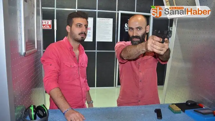 Poligonda stres atıyorlar