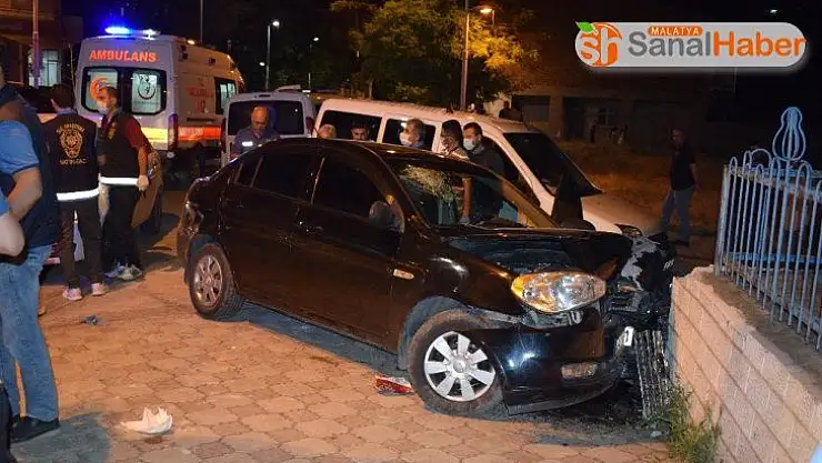 Malatya´da dur ihtarına uymadı kaçtı sonra