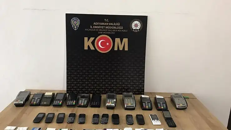 'Polisten pos tefecilerine operasyon'