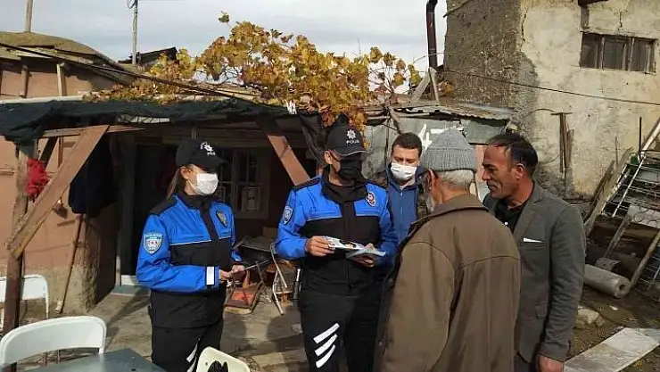 'Polisten vatandaşlara ''soba zehirlenmelerine'' karşı uyarı'