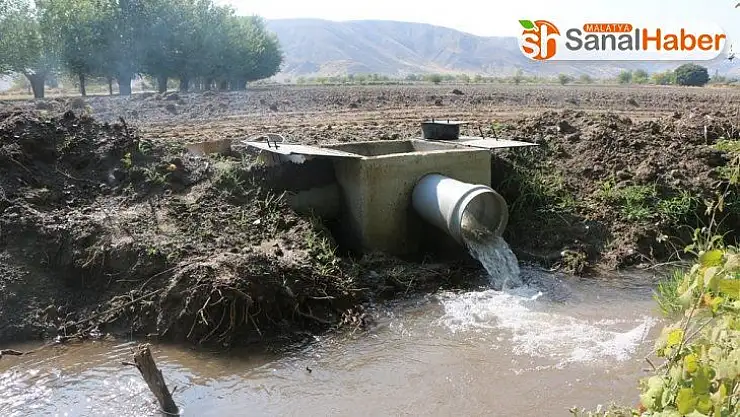 Proje ile köyün sulama alanı 4 kata çıktı