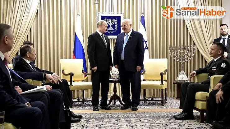 Putin, İsrail'de Başbakan Netanyahu ve Cumhurbaşkanı Rivlin ile görüştü