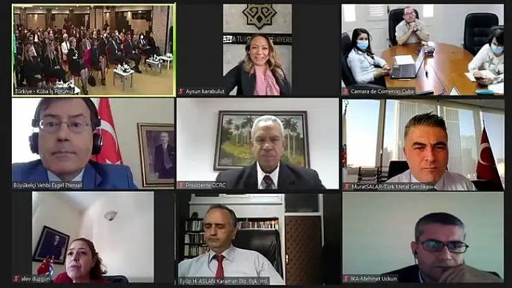 'Rektör Karabulut Türkiye Küba İş Forumu´na katıldı'