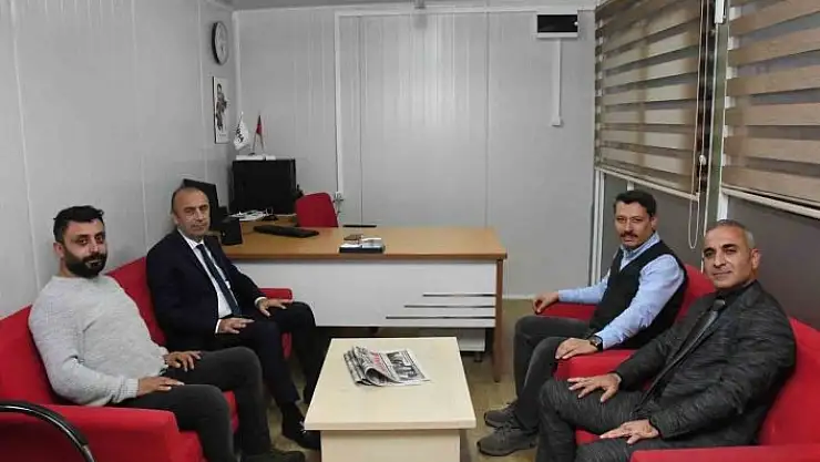 'Rektör Kelleş, gazeteciler ile bir araya geldi'