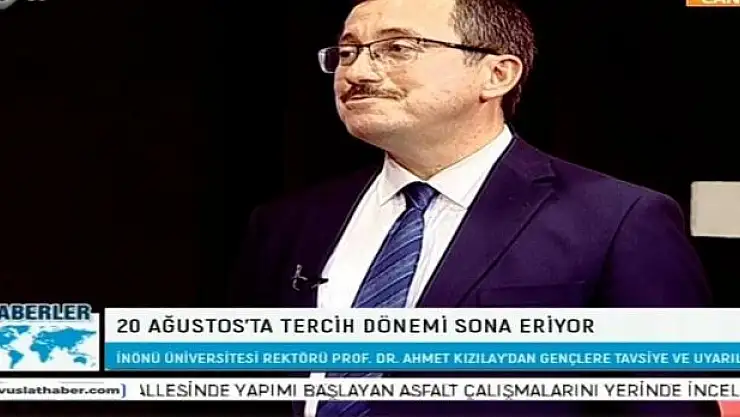 'Rektör Kızılay´dan tercih önerisi'
