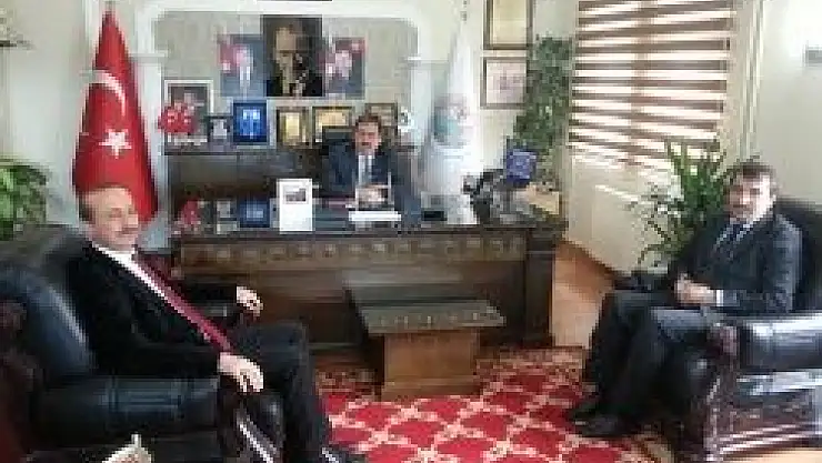  Genel Sekreter Ataseven´den Başkan Eser´e ziyaret