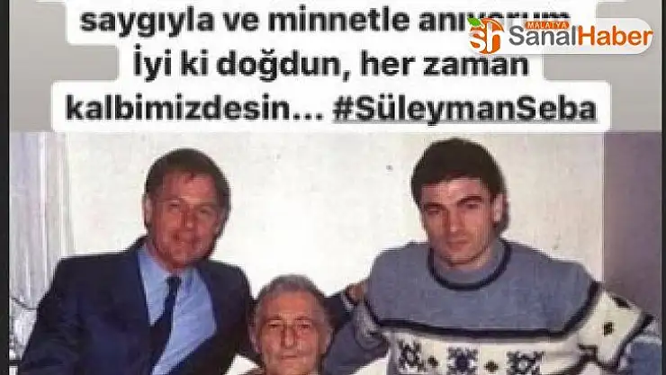 Rıza Çalımbay'dan Süleyman Seba paylaşımı