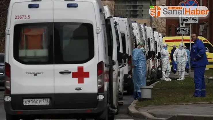 Rusya'da son 24 saatte 6 bin 411 yeni vaka