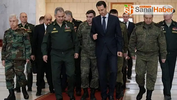 Rusya Savunma Bakanı Şoygu, Suriye'de Esad ile görüştü