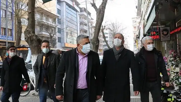 'Sadıkoğlu´ndan esnaf ziyareti'