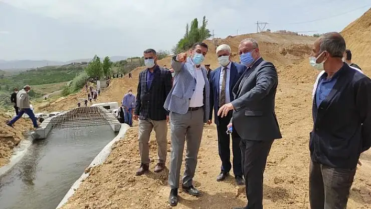 'Şahnahanlıların sulama kanalı problemi çözüldü'