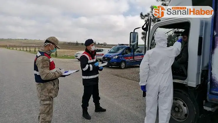 Samsat'ın giriş çıkışları sıkı kontrol altına alındı