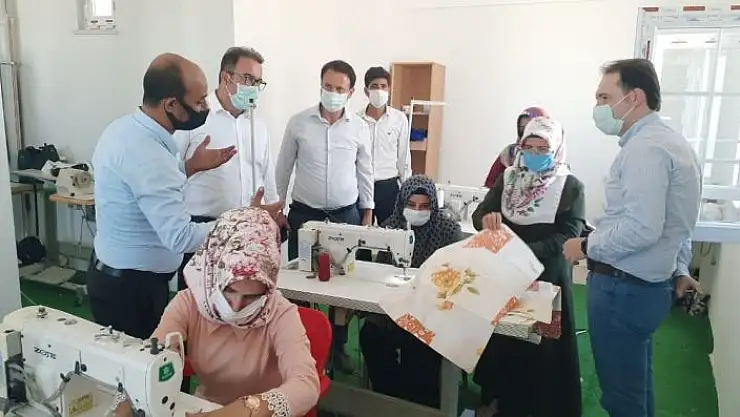 'Samsat Kaymakamı Alemdaroğlu, ÇATOM´da incelemelerde bulundu'