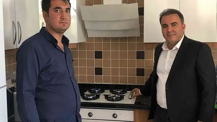 'Samsat´ta doğalgaz mutfaklara ulaştı'