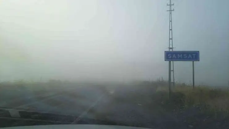 'Samsat´ta sis etkili oldu'