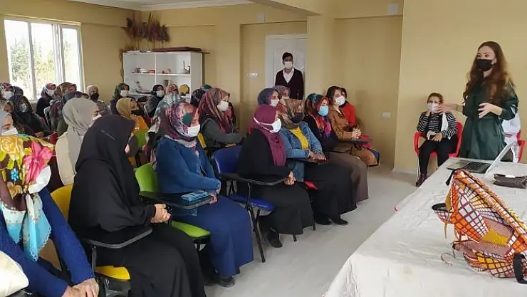 'Samsatlı kadınlara sağlıklı beslenme eğitimi verildi'