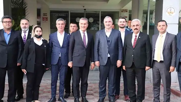 'Sarıgül, Kahta Belediye Başkanı Turanlı ile bir araya geldi'