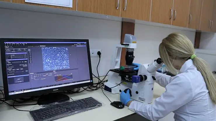 'SCÜ´de yapılan kanser çalışmalarına TÜBİTAK´tan destek'