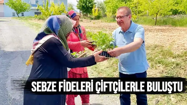 Sebze Fideleri Çiftçilerle Buluştu