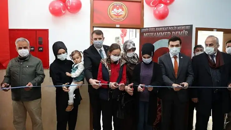 'Şehidin ismi kütüphanede yaşatılacak'