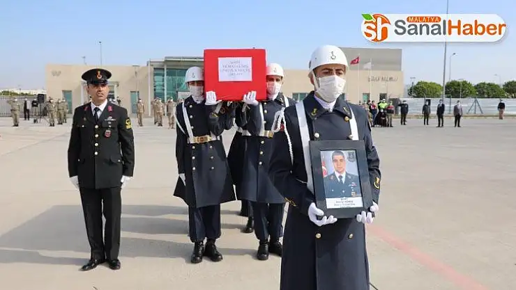 Şehit Güneş'in naaşı Elazığ'dan Ankara'ya uğurlandı