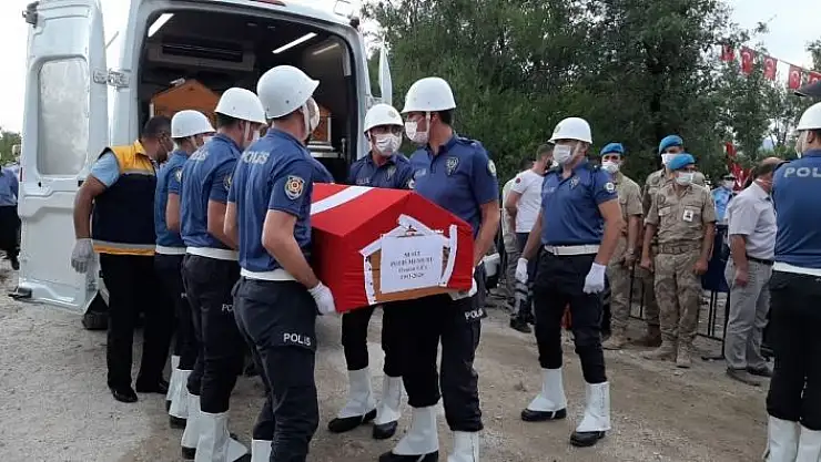 'Şehit polis Osman Gül Andırın´da toprağa verildi'