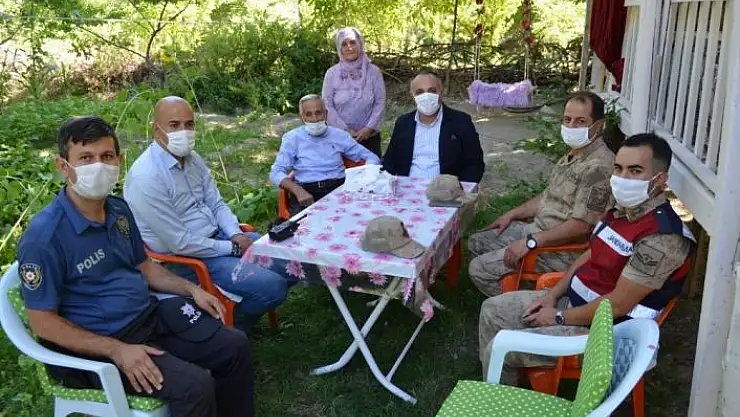 'Şehit ve gazi yakınları unutulmadı'