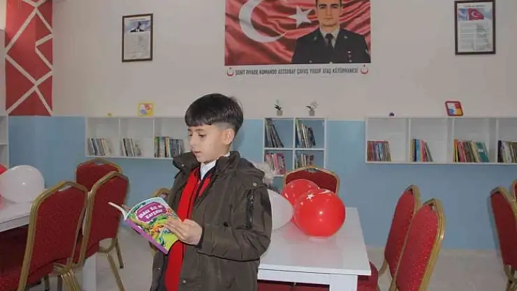 'Şehit Yusuf Ataş´ın ismi okuduğu okulun kütüphanesinde yaşatılacak'