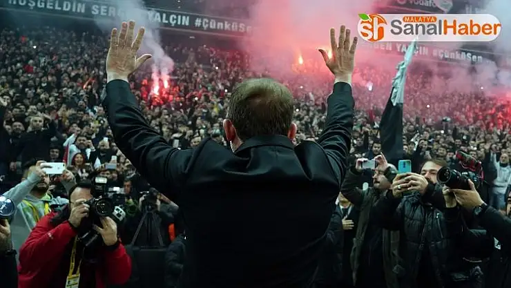 Sergen Yalçın 20 bin taraftarın önünde imzayı attı