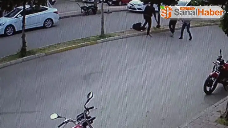Silahlı çatışma kameralara yansıdı