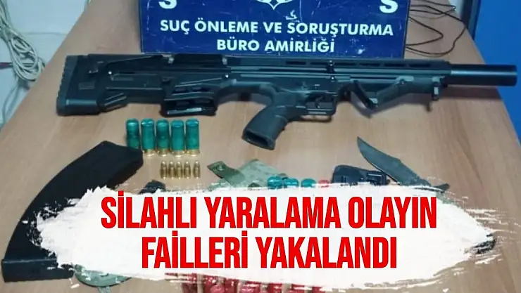 Silahlı yaralama olayın failleri yakalandı