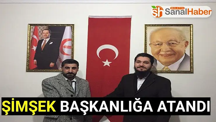 Şimşek Başkanlığa Atandı