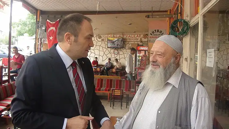 MHP ADAYLARINDAN ESNAF GEZİSİ