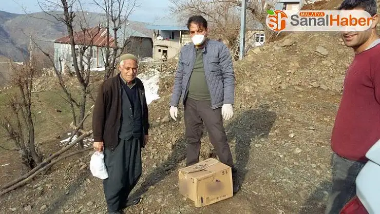 Sincik ilçesinde yaşlıların ihtiyaçları tek tek karşılanıyor