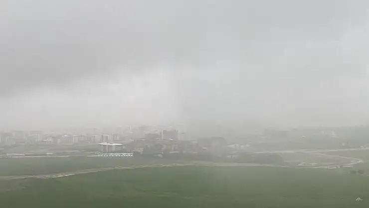 'Sis Adıyaman´ı etkisi altına aldı'