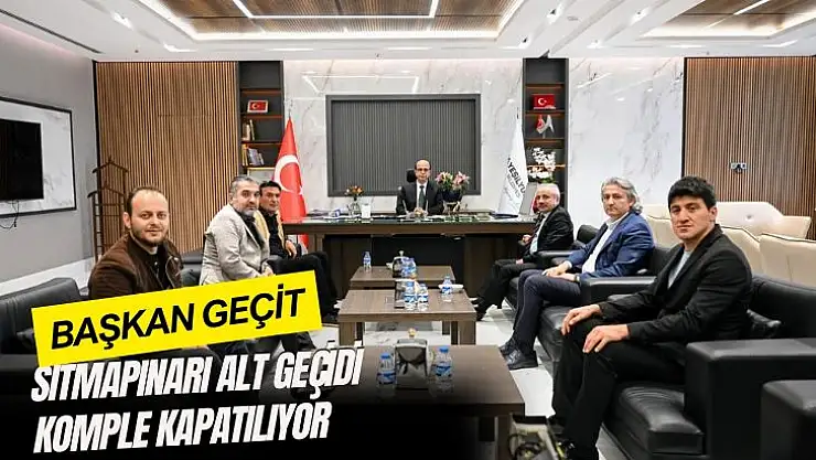 Sıtmapınarı alt geçidi komple kapatılıyor 