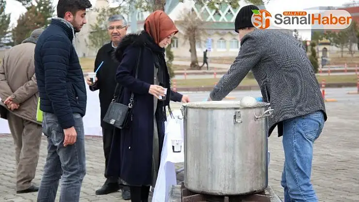 Sivas Belediyesinden öğrencilere çorba ikramı