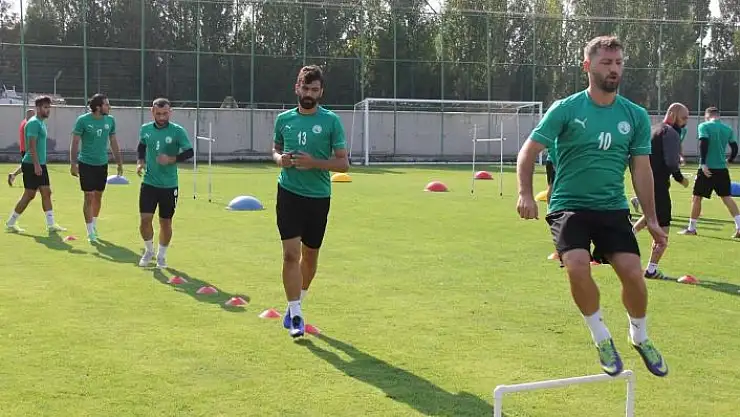 'Sivas Belediyespor´da Turgutlu maçı hazırlıkları sürüyor'